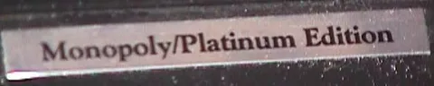 Platinum Edition Plaque
