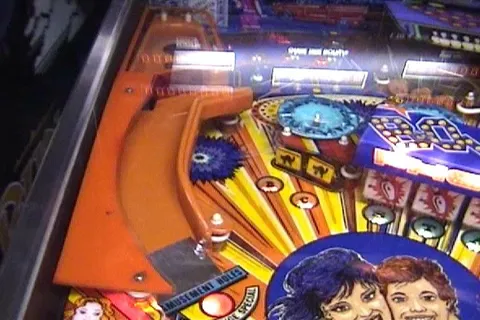 Left skill shot with flipper acting as gate