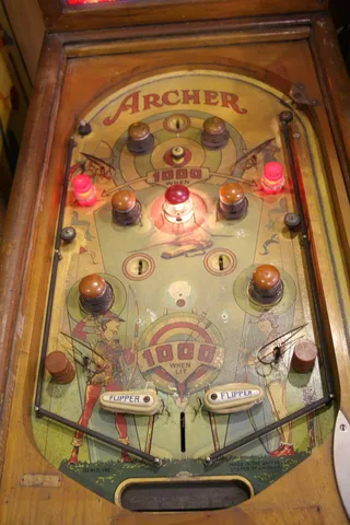 Playfield (with retrofit flippers)