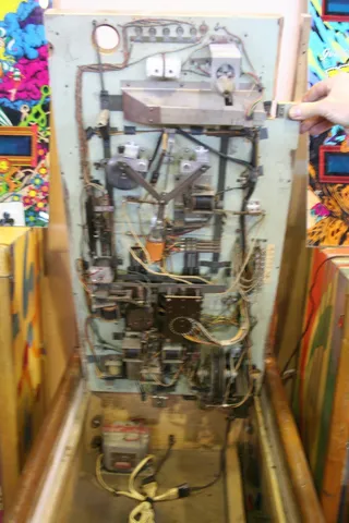 Under Playfield (with retrofit flippers)*