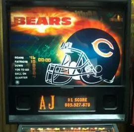 Bears Backglass