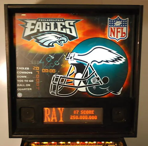 Eagles Backglass*