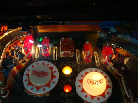 Illuminated Upper Playfield - Detail