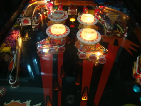 Illuminated Upper Playfield