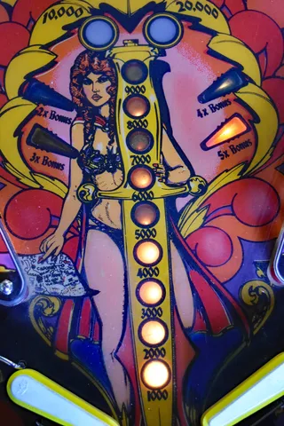 Illuminated Playfield - Detail