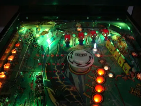 Illuminated Upper Playfield
