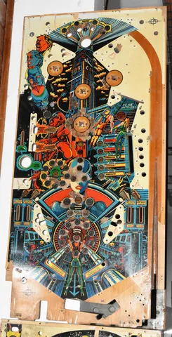 Stripped Playfield