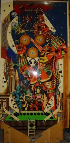 Stripped Playfield