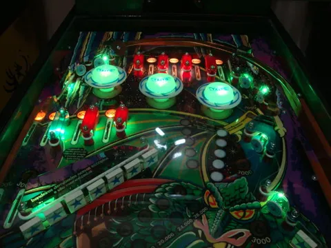 Illuminated Upper Playfield