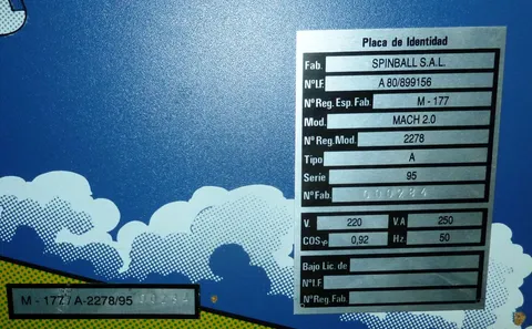 Manufacturer Plaque*