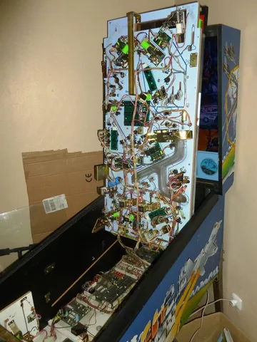 Playfield in Service Position*