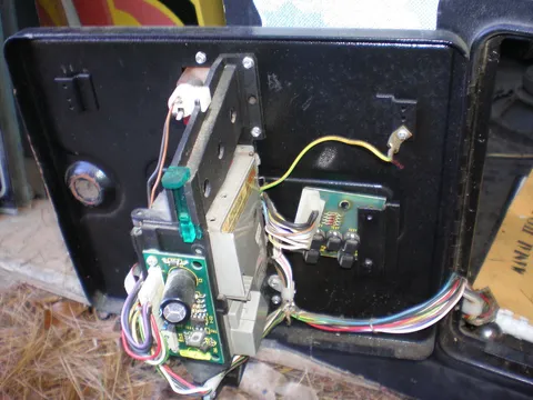 Inside Coin Door