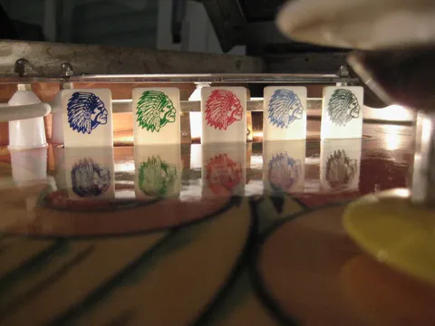 Illuminated Drop Target Bank