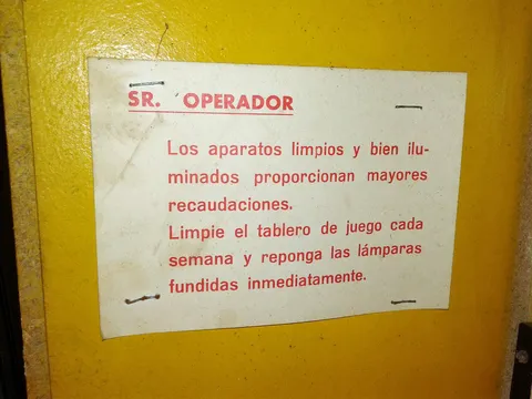 Notice to Operator