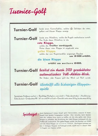 Flyer, Back
