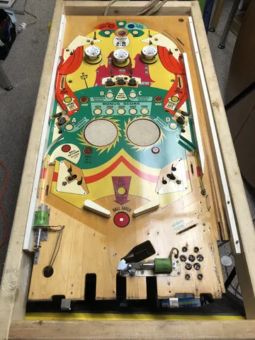 Stripped Playfield