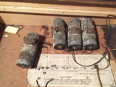 Inside Cabinet - Batteries