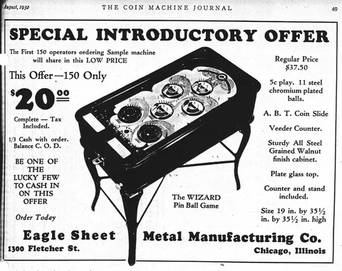 Coin Machine Journal Ad*