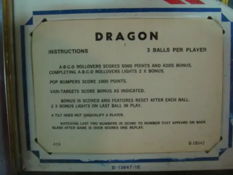 Instruction Card
