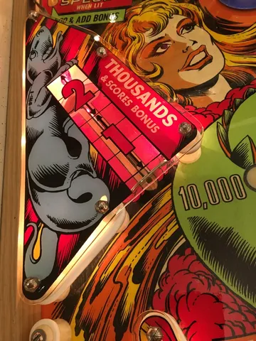 Vari-Target Plastic with Red Numbers*