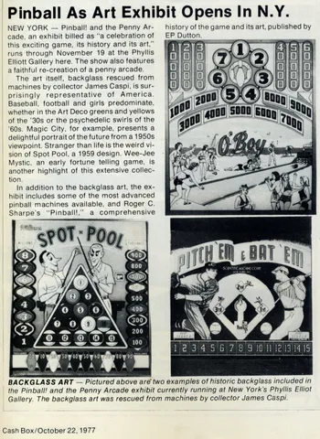 Cash Box Article*