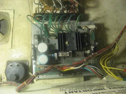 Inside Cabinet - Power Supply