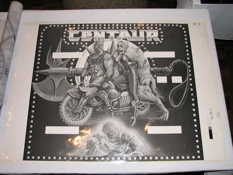 Original Backglass Artwork*