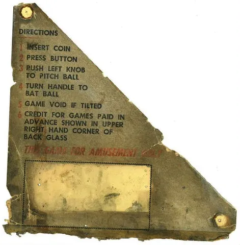 Instruction and Score Card