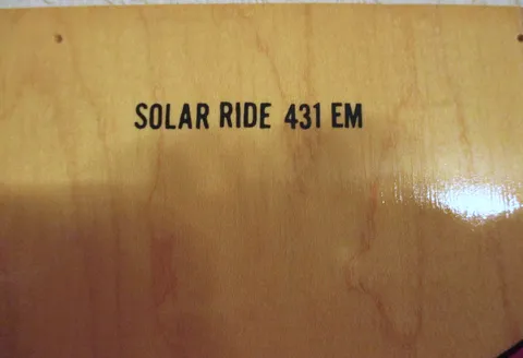 NOS Playfield - Model Number