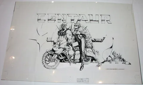 Pre-Production Backglass Artwork*