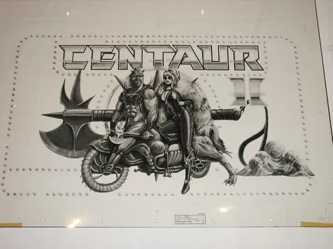 Pre-Production Backglass Artwork*
