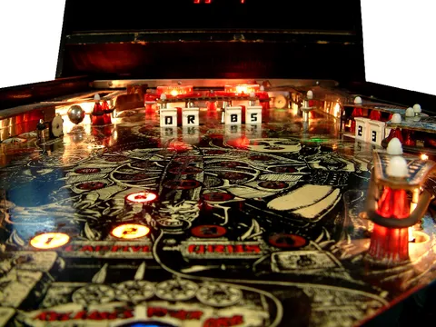 Illuminated Playfield - Ball View