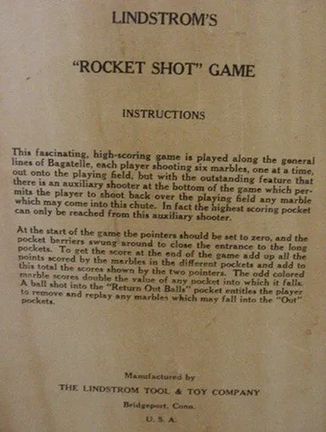 #2 Rocket Shot - Instructions