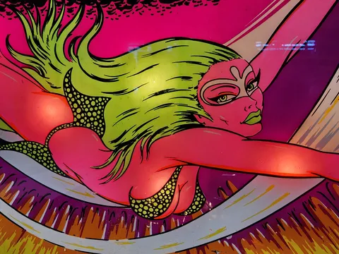 Illuminated Backglass - Detail