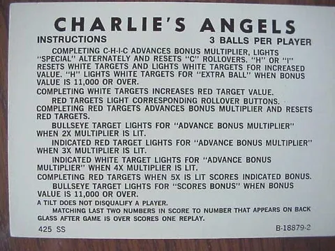 Instruction Card
