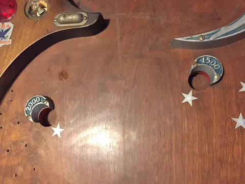 Stripped Playfield - Detail