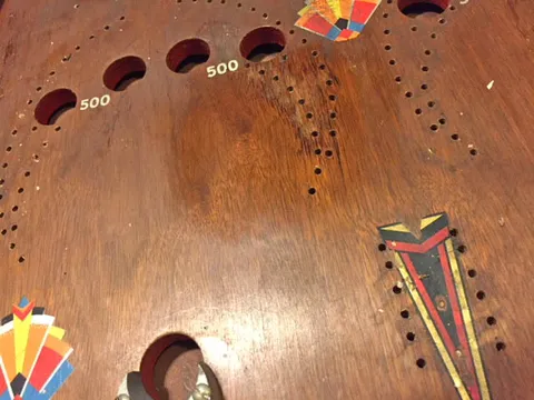Stripped Playfield - Detail