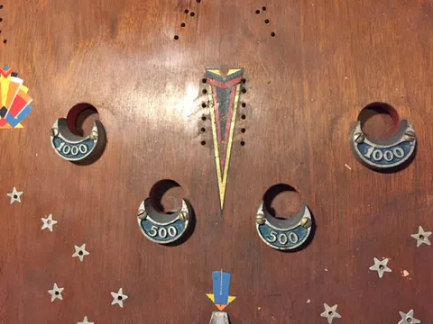 Stripped Playfield - Detail