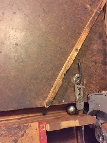 Inside Cabinet - Ball Trough