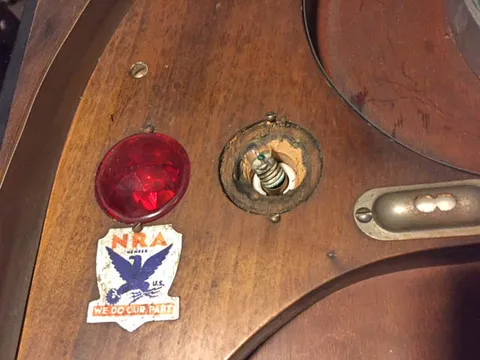 Playfield - Green Lens Removed