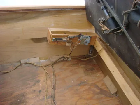 Inside Cabinet - Rear