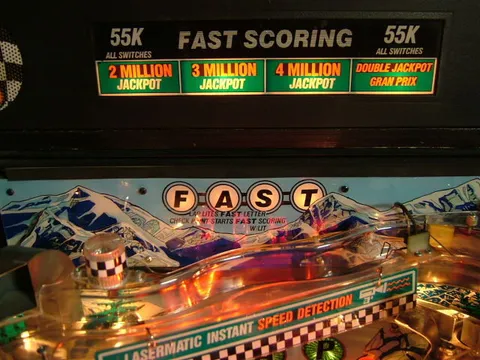 Illuminated Playfield - Detail