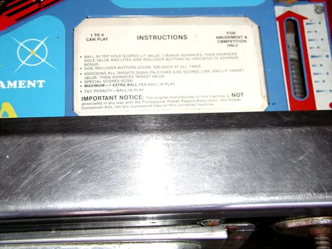 Instruction Card
