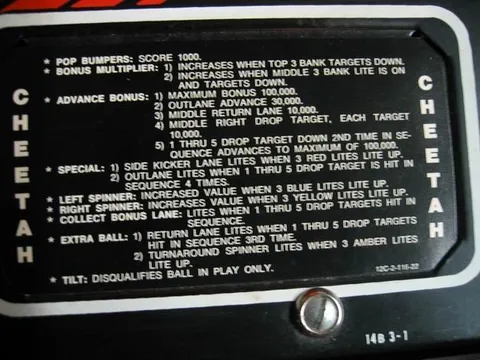 Instruction Card