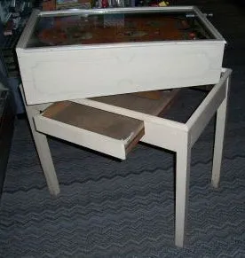 Cabinet on Wood Stand