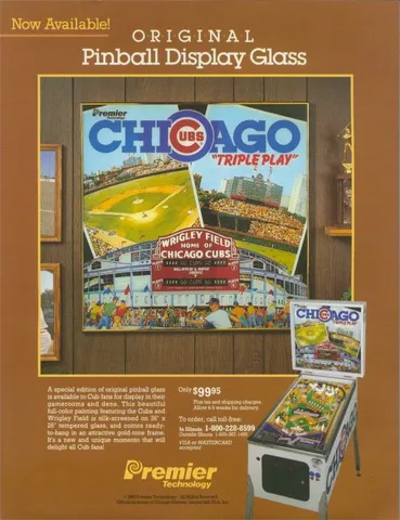 Pinball Display Glass Flyer