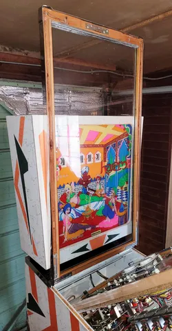 Playfield Glass - Service Position