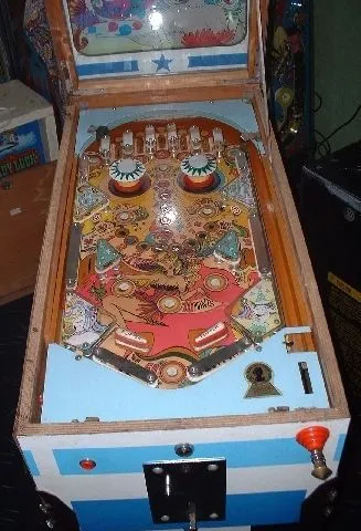 Playfield with Raised Glass