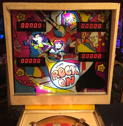 Illuminated Backglass*