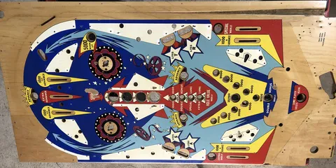 Stripped Playfield